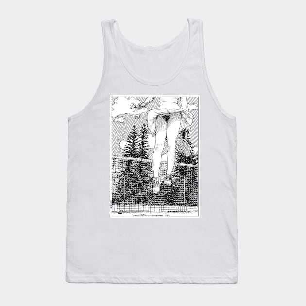 asc 1070 - L'envolée (High up in the sky) Tank Top by apolloniasaintclair